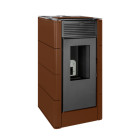 Salamandra a Pellets Selena Aquecimento Central - Ferlux